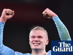 Guardiola dice que Erling Haaland no debería presionarse a sí mismo para marcar goles | ciudad de manchester