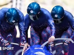 El equipo GB se enfrenta a la difícil tarea de ganar una medalla olímpica en la prueba de bobsleigh de cuatro personas.