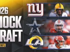 Draft simulado de la NFL 2026: ¿Quién consigue Micah Parsons 2.0? Gigantes, los mejores jugadores obtienen los mejores WR