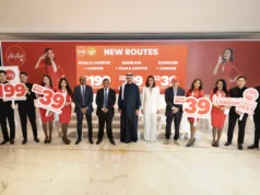 AirAsia X lanza la ruta Kuala Lumpur-Bahrein-Londres