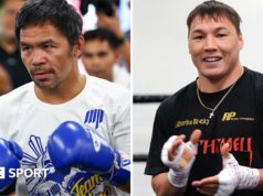 Manny Pacquiao se enfrenta a Ruslan Provodnikov en una pelea el 18 de abril
