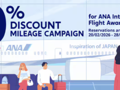ANA Asia Pacífico 50 % de descuento en la campaña Economy Award para viajes de abril a septiembre de 2026 (reserva el 28 de febrero)