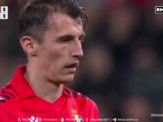 Budimir marca el gol y el Real Madrid aventaja a Osasuna