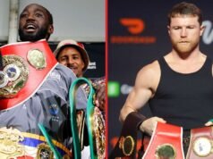 Anunciada pelea por el título mundial por el antiguo cinturón de Canelo y Terence Crawford