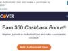Obtenga $50 de reembolso en efectivo cuando agregue un usuario autorizado y realice una compra
