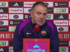 Hansi Flick sobre el regreso de Ronald Araujo al XI del Barcelona: ‘Normalmente hablo paso a paso pero…’