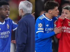 Gianluca Prestianni del Benfica se enfrenta a una suspensión en medio de una investigación por racismo contra Vinicius