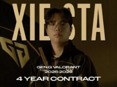 Xiesta, jugadora de VALORANT, firma un contrato de 4 años con Gen.G