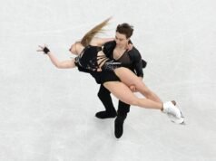 Un dúo de danza sobre hielo patinó con música de IA en los Juegos Olímpicos