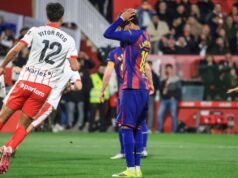 El Girona causó miseria al Barcelona tras un polémico gol tardío