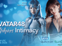 AVATAR48 redefine la intimidad con el lanzamiento virtual de $AYA; Icono global integrado Eimi Fukada