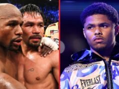 Shakur Stevenson elige al ganador de Mayweather vs Pacquiao 2: “Lo cocina”