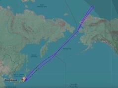 El Boeing 787 de ANA gira sobre el Océano Ártico y regresa a Japón 14 horas después