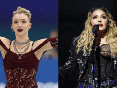 Amber Glenn recibió un mensaje especial de Madonna antes de patinar con “Like a Prayer”.