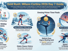 Vista previa del día 7 de los Juegos Olímpicos de Invierno de 2026: eventos de medallas que vale la pena ver