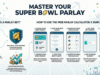 Cómo utilizar la calculadora de probabilidades de Parlay gratuita; Instrucciones paso a paso para el Super Bowl LX y más allá