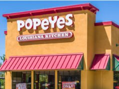 Las ventas de Popeyes se vieron afectadas el último trimestre