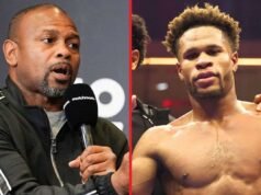 Roy Jones Jr. le dice a Devin Haney que pelee con su oponente ahora antes de que sea demasiado bueno: “Él es diferente”