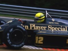 Ayrton Senna 1986 Loto 98T