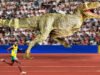 El T-rex podría SUPERAR el récord mundial de 100 metros de Usain Bolt mientras los científicos revelan una verdad impactante sobre los “pasos” de los dinosaurios