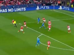 Vinicius marcó un bonito gol antes de marcharse como protesta