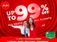 AirAsia ofrece su mayor oferta esta semana con hasta un 99% de descuento en vuelos