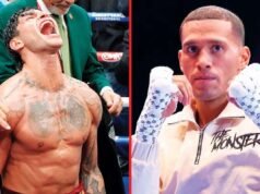 David Benavidez resume la actuación de Ryan García ante Mario Barrios