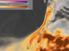 Met Office advierte que una nube de polvo del Sahara llegará al Reino Unido en unas HORAS mientras los vientos azotan Europa
