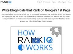 Revisión de RankIQ: una buena herramienta de optimización SEO para blogueros y pequeñas empresas