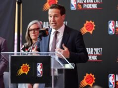 El propietario de los Suns, Mat Ishbia, ofrece $ 1 millón por el ganador de triples y volcadas del All-Star de 2027
