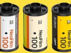 Hay una pequeña cámara digital dentro de estos rollos de película retro de 35 mm.