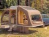El pequeño y genial remolque se transforma en una mini casa portátil de dos dormitorios que puedes llevar a cualquier parte