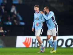 El Celta se clasificó para la Europa League con una victoria sobre el PAOK