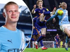 Erling Haaland demuestra ser más que un simple goleador mientras el Manchester City intenta acercarse al Arsenal en la carrera por el título de la Premier League | noticias de futbol
