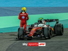 ‘Me pregunto si se habrá quedado sin combustible.’ | Última sesión con bandera roja de Hamilton en Bahréin