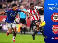El Arsenal perdió la oportunidad de sumar 6 puntos al líder del PL tras el empate con el Brentford