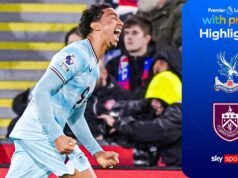 ¡Burnley completa una GRAN remontada en la primera mitad para vencer a Palace!