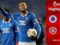 ¡Qué cambio! El espectacular hat-trick de Chermiti llevó al Rangers a la lucha por el título