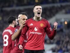 Everton 0 – 1 Manchester United