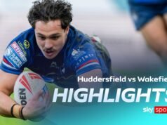 Gigantes de Huddersfield 16-18 Trinidad de Wakefield