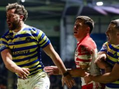 ¡Los Warrington Wolves toman la delantera contra St Helens EN VIVO!