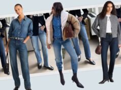 Estos jeans Madewell son tan buenos que los tengo en cuatro lavados.