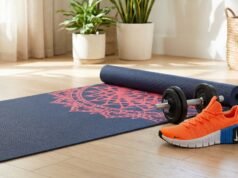 Soy un escritor de fitness y estas son mis 16 soluciones esenciales de entrenamiento en casa, incluida la forma económica en que desarrollé músculos y la pistola de masaje que uso todos los días.