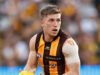 Noticias de la AFL 2026 | Dylan Moore recuerda la noche en que fue detenido con su compañero de equipo de Hawthorn, Connor Macdonald