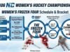 Calendario de Frozen Four femenino 2026: partidos oficiales y regionales