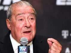 Bob Arum dice que su luchador sería uno de los más grandes de todos los tiempos si “tomara el control de su vida”