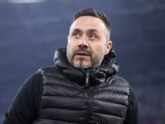 Se dice que Roberto De Zerbi está negociando una cláusula de descenso en las negociaciones con el Tottenham