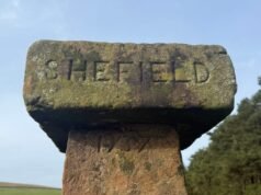 Cruz de la esperanza en Glossop, Inglaterra