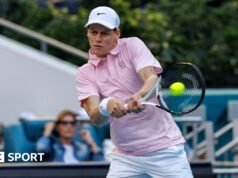 Miami Open: Jannik Sinner extiende su racha récord de victorias