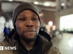 “Seguiré haciendo esto hasta que consiga una casa”.